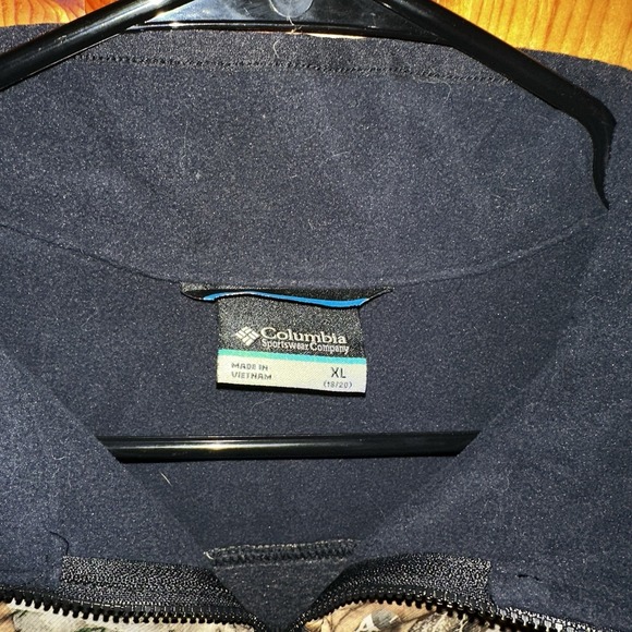 Columbia Youth XL Realtree Edge Fleece Quarter Zip Pullover - Picture 2 of 11